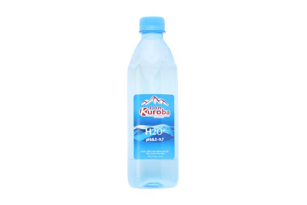 NƯỚC UỐNG ION KIỀM CAO CẤP KUROBA 450ml (24 chai / thùng)